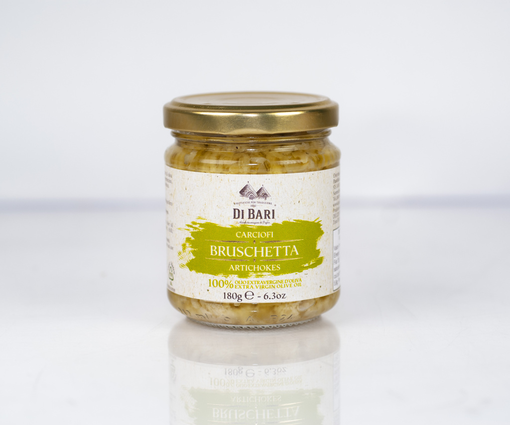 Bruschetta s artyčoky 180g Di Bari Tarall´oro